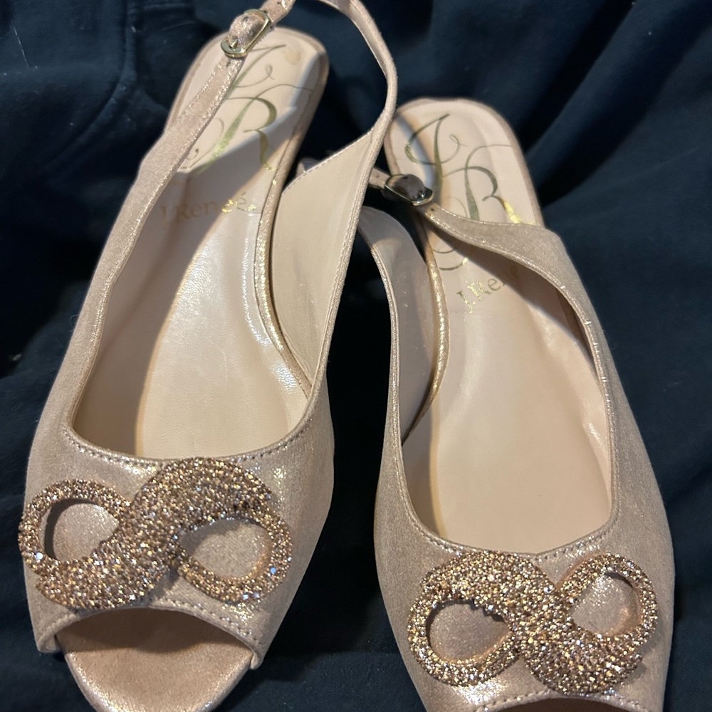 Ladies evening shoes.